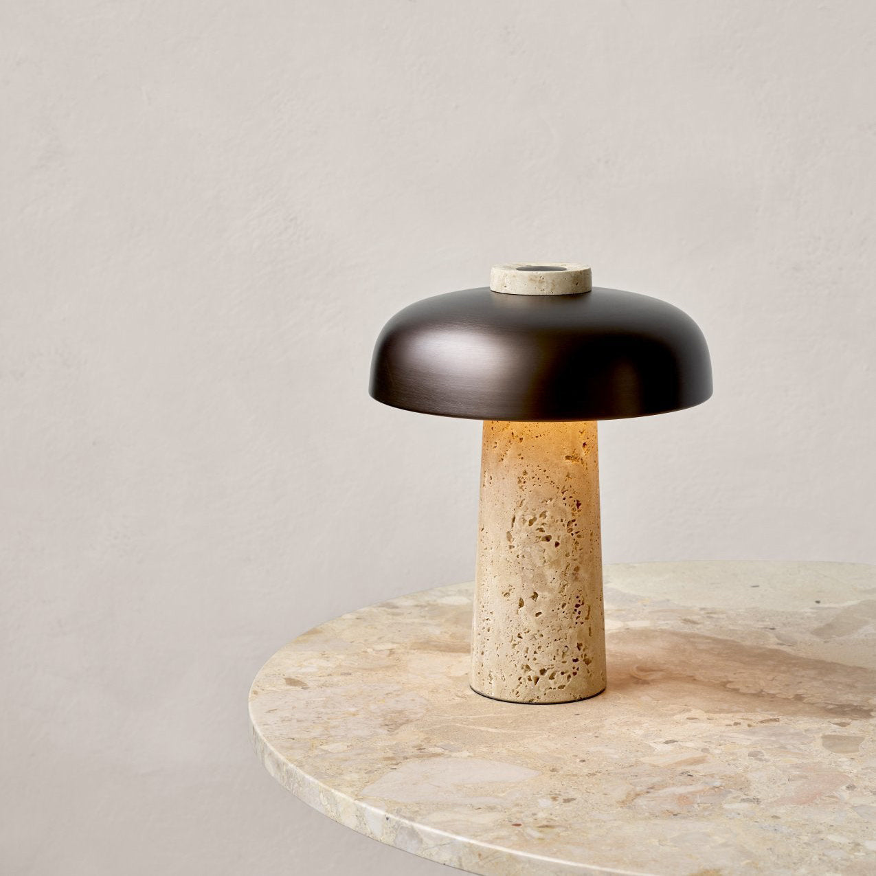 Carla Travertine Table Lamp - Letslighting