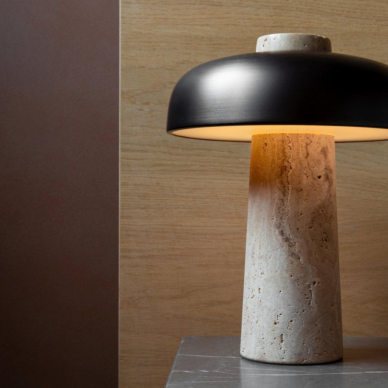 Carla Travertine Table Lamp - Letslighting