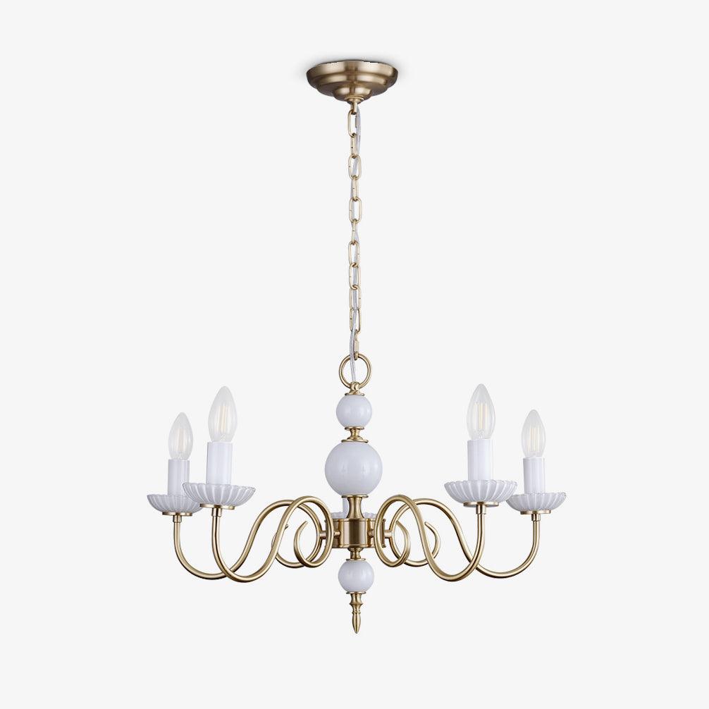 Lustra Kronleuchter Carlita Gold Modern-Letslighting
