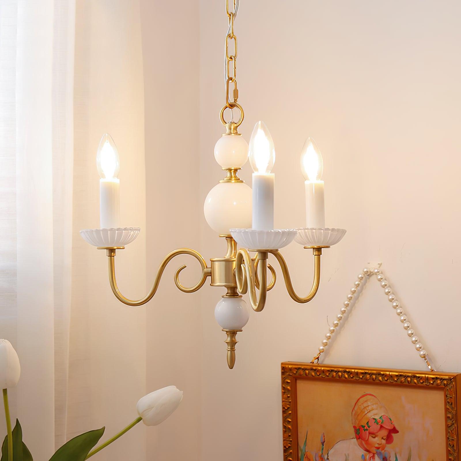 Lustra Kronleuchter Carlita Gold Modern-Letslighting
