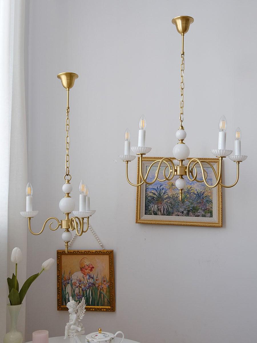 Lustra Kronleuchter Carlita Gold Modern-Letslighting