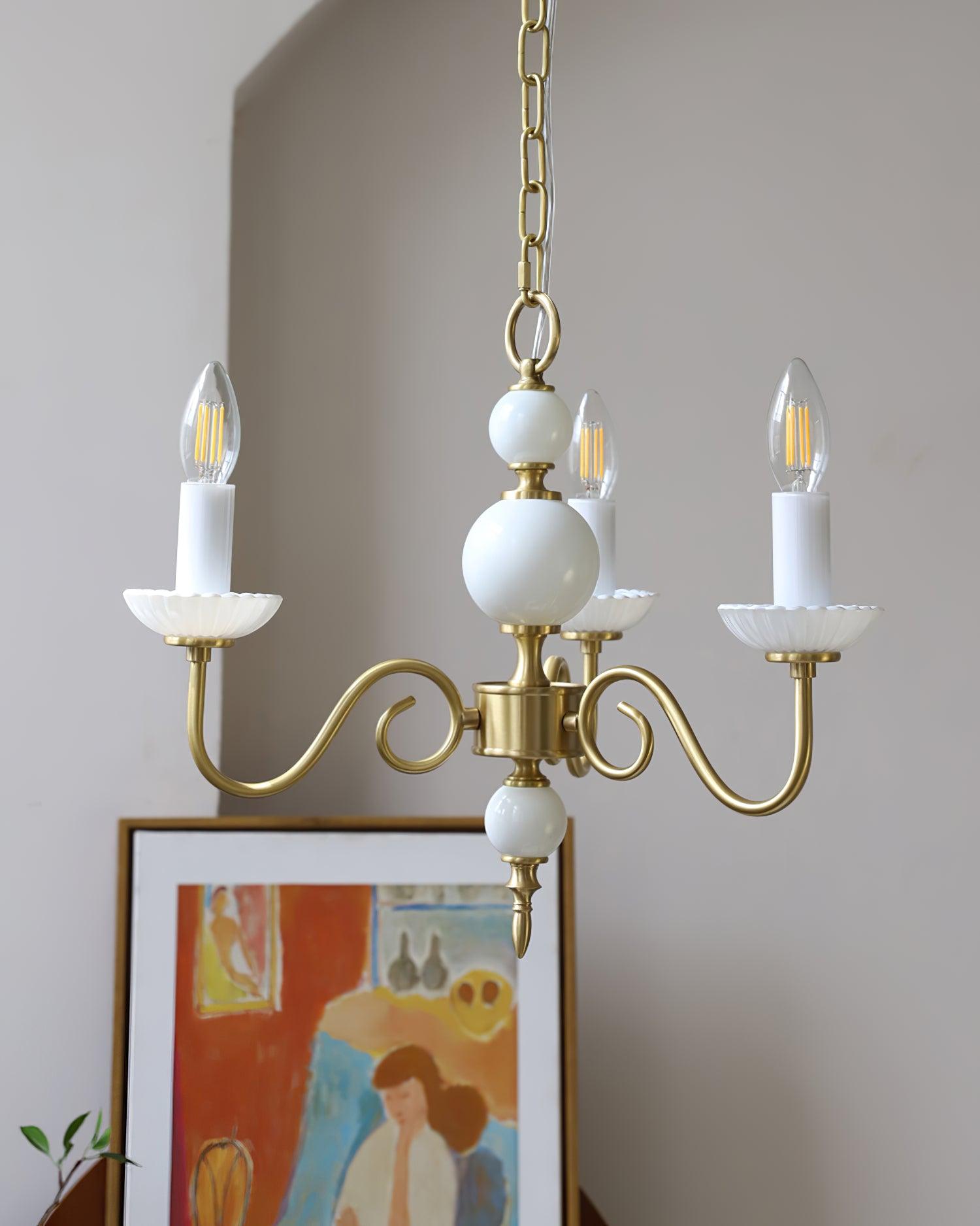 Lustra Kronleuchter Carlita Gold Modern-Letslighting