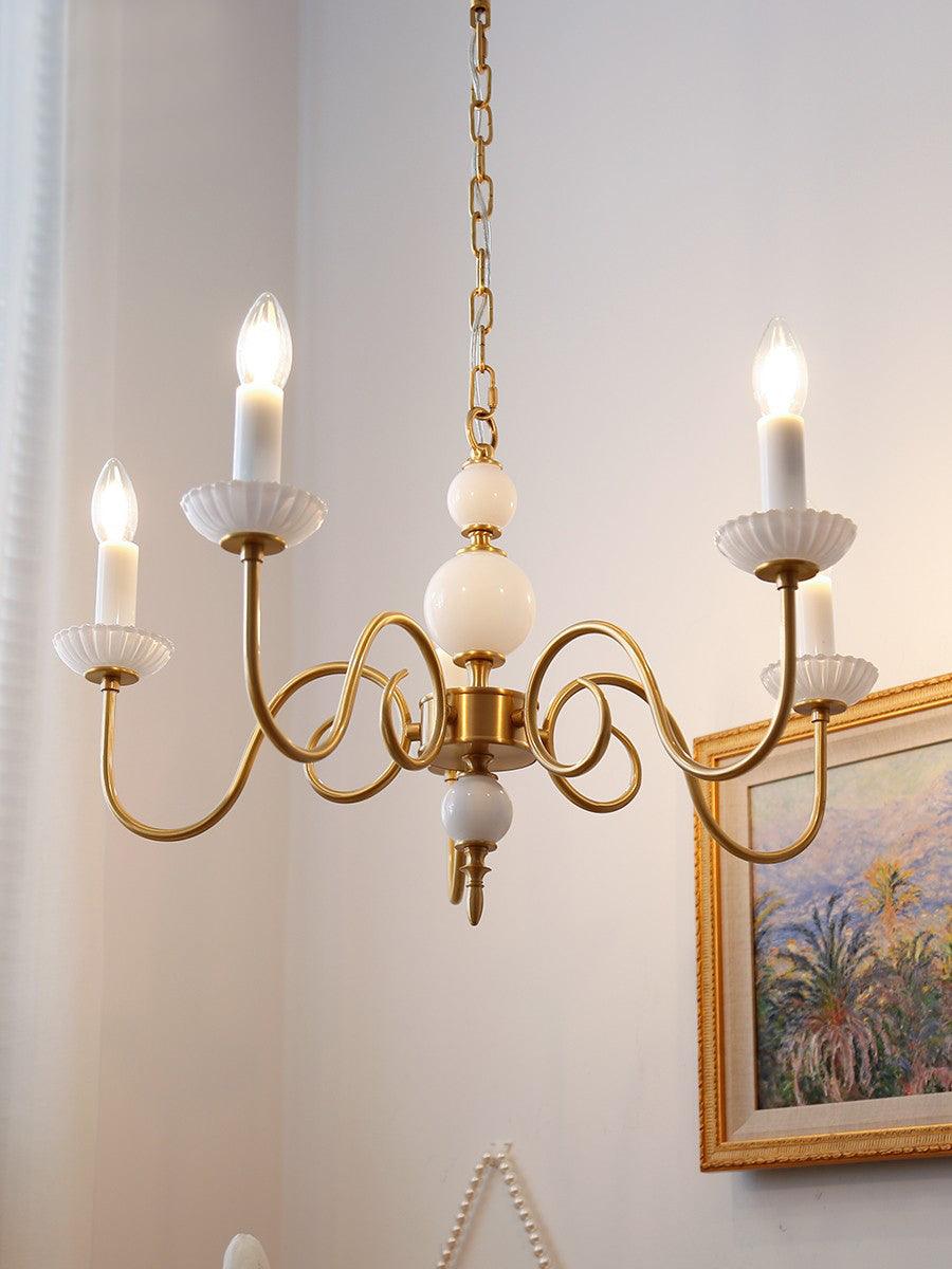 Lustra Kronleuchter Carlita Gold Modern-Letslighting