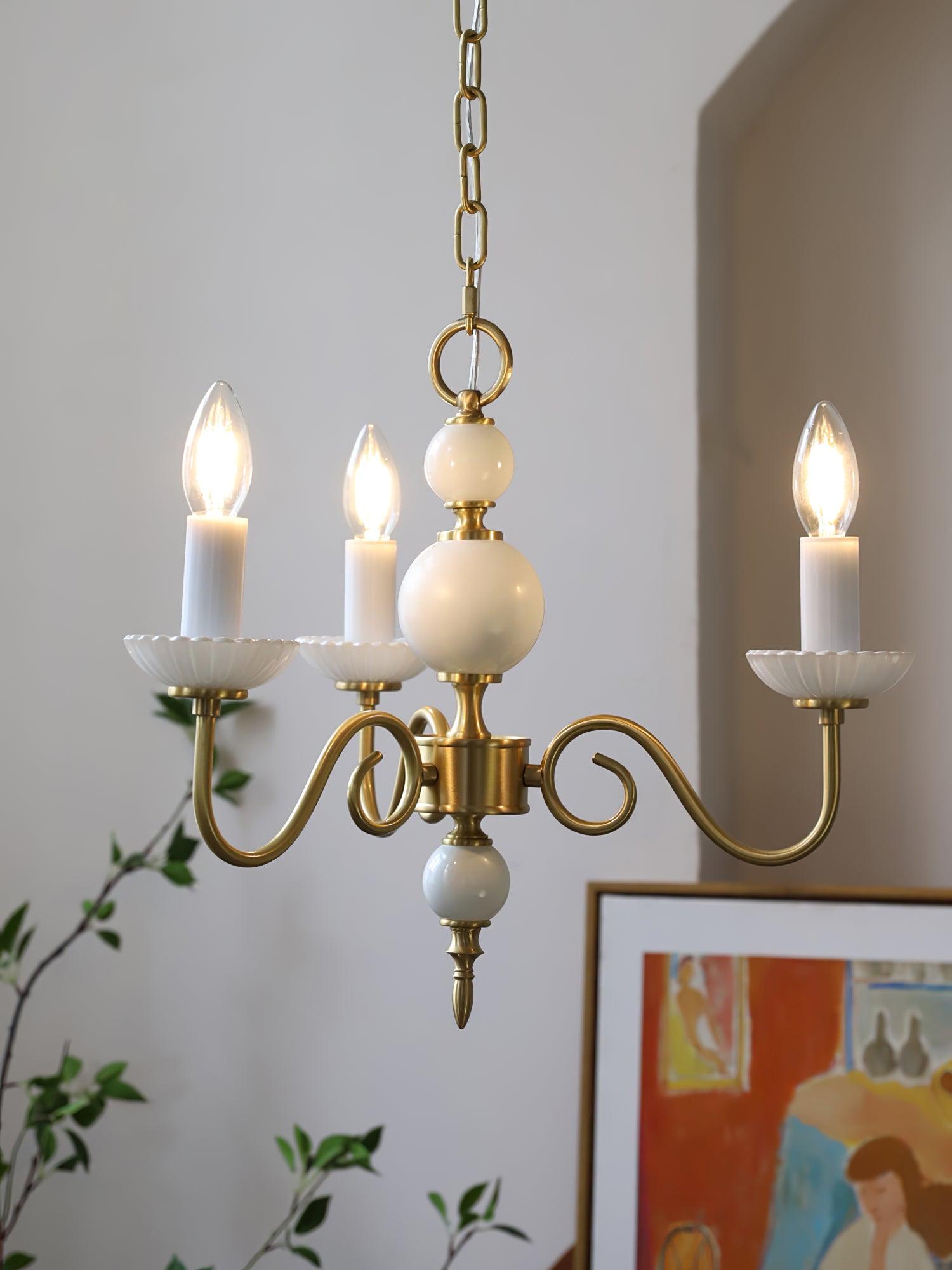 Lustra Kronleuchter Carlita Gold Modern-Letslighting