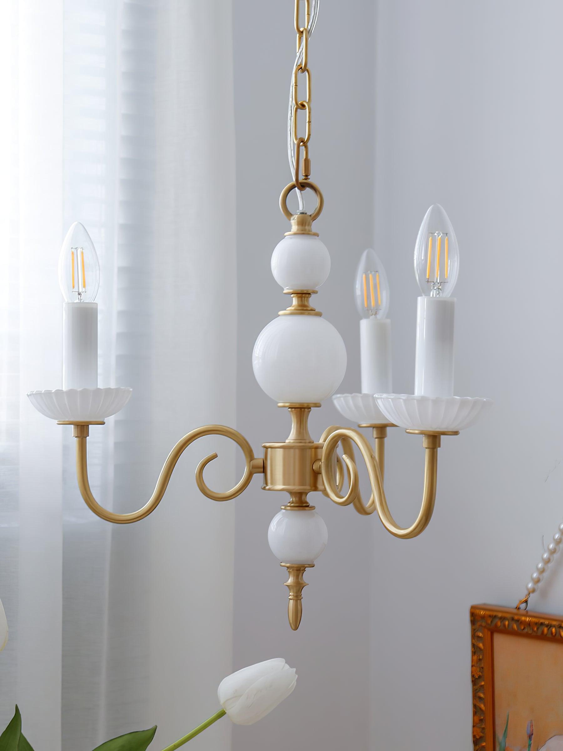 Lustra Kronleuchter Carlita Gold Modern-Letslighting