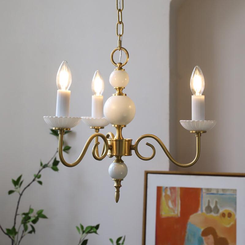 Lustra Kronleuchter Carlita Gold Modern-Letslighting