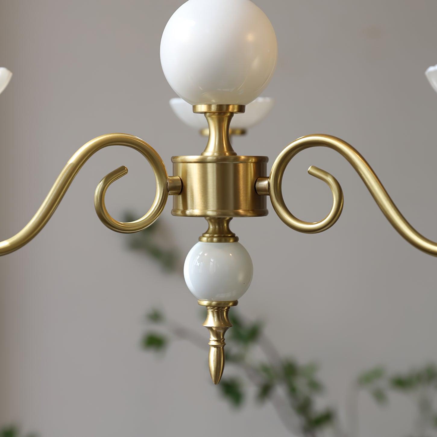 Lustra Kronleuchter Carlita Gold Modern-Letslighting