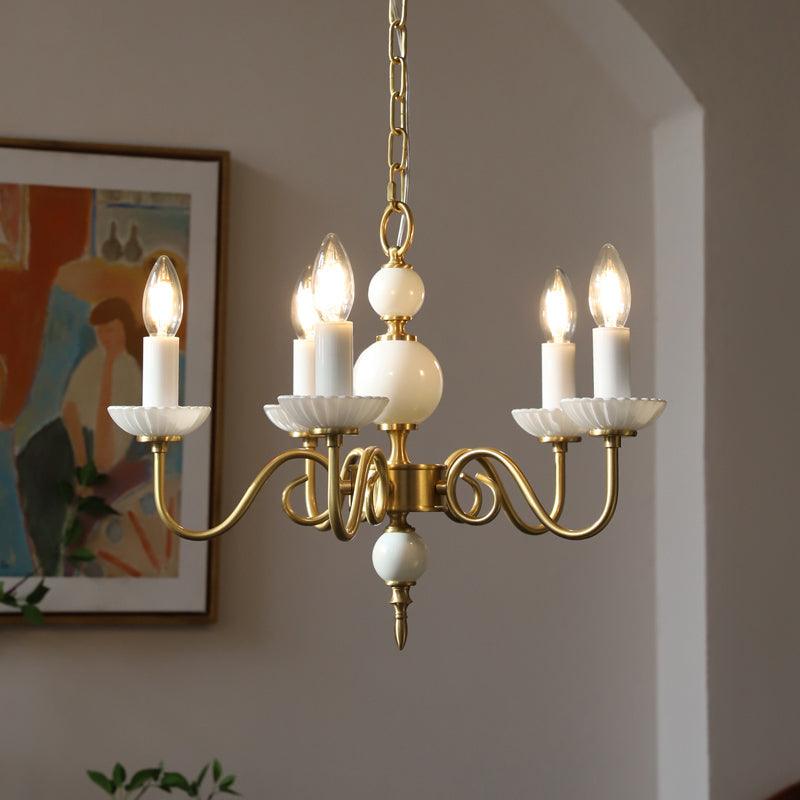 Lustra Kronleuchter Carlita Gold Modern-Letslighting