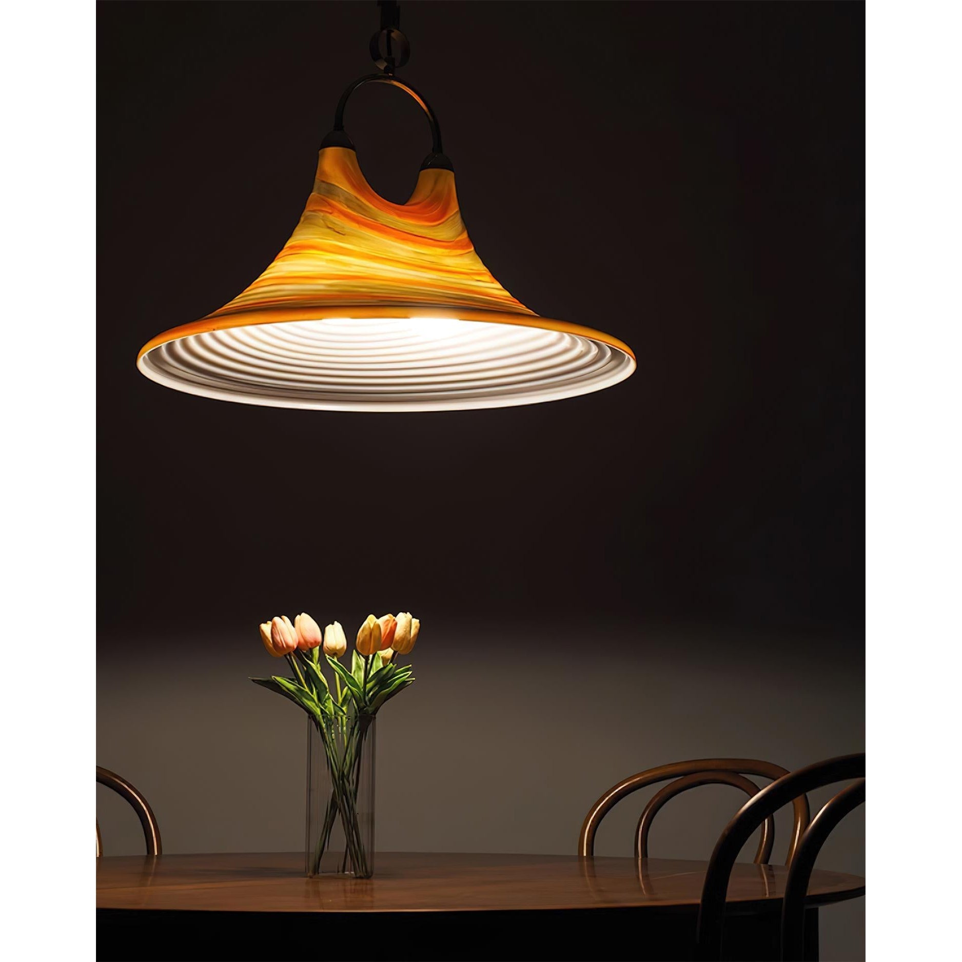 Aria Trompete Kunststoff Pendelleuchte-Letslighting