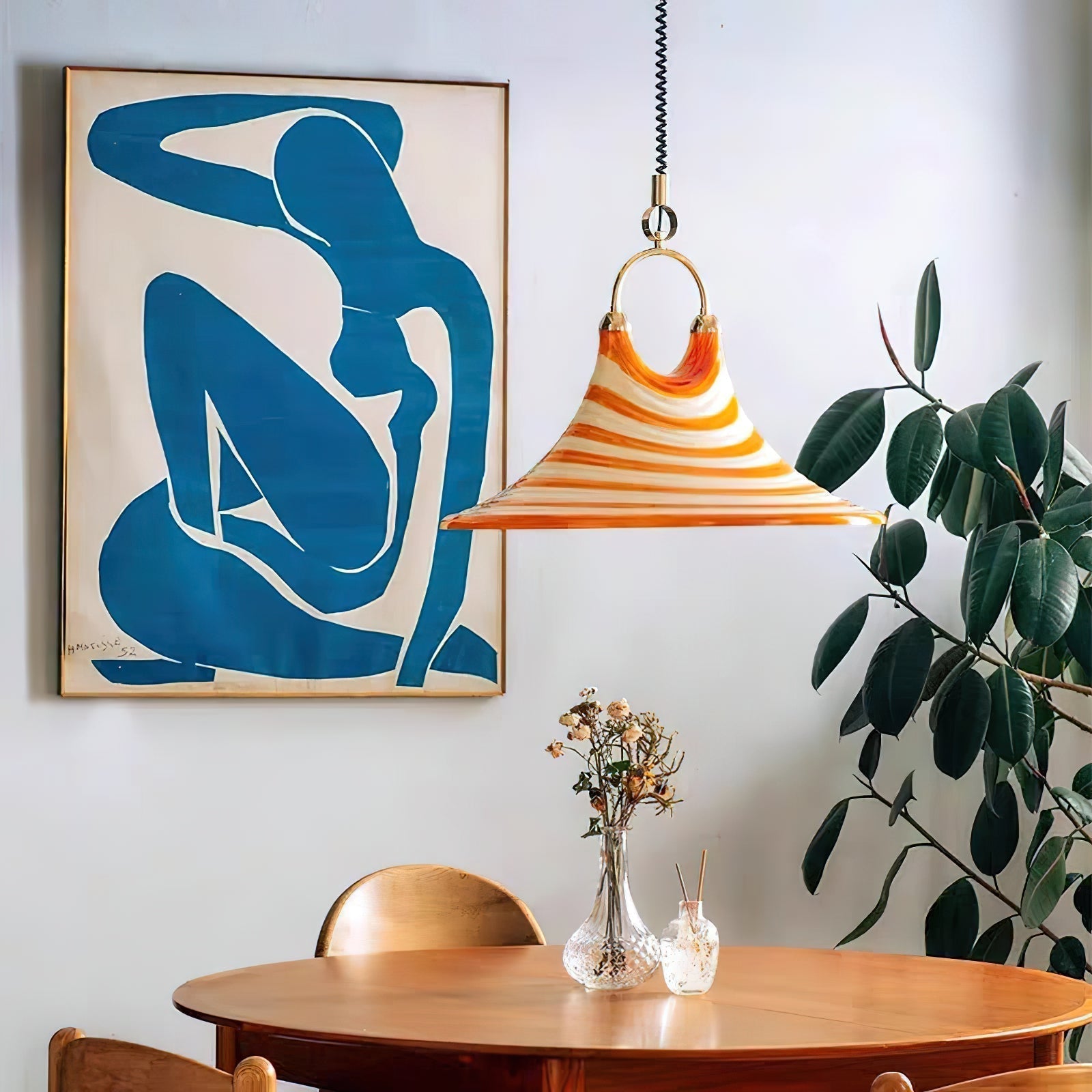 Aria Trompete Kunststoff Pendelleuchte-Letslighting
