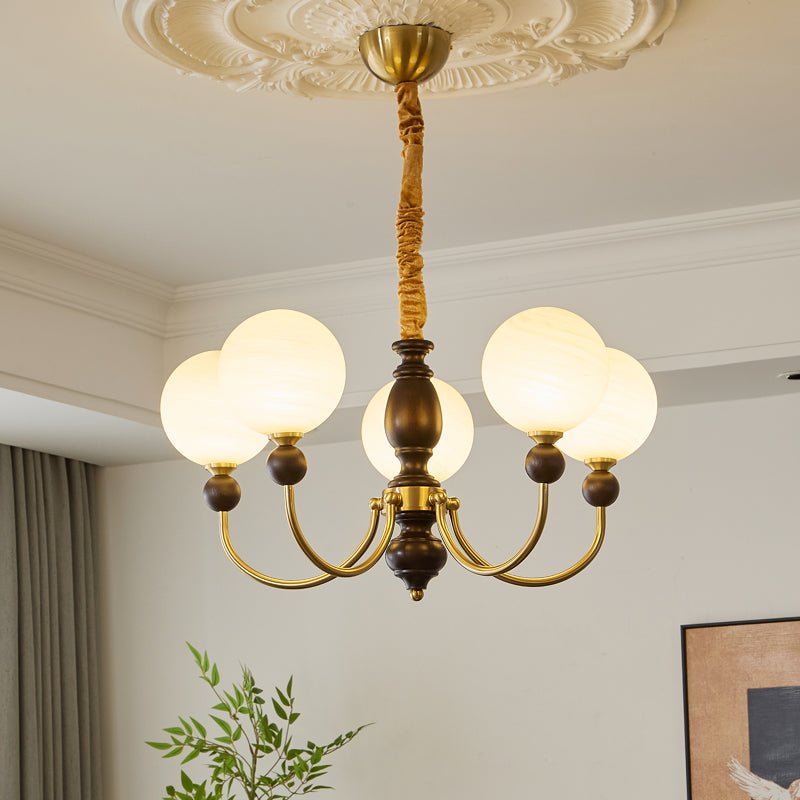 Syvineth Premium-Holz-Kronleuchter-Letslighting