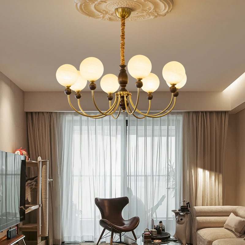 Syvineth Premium-Holz-Kronleuchter-Letslighting