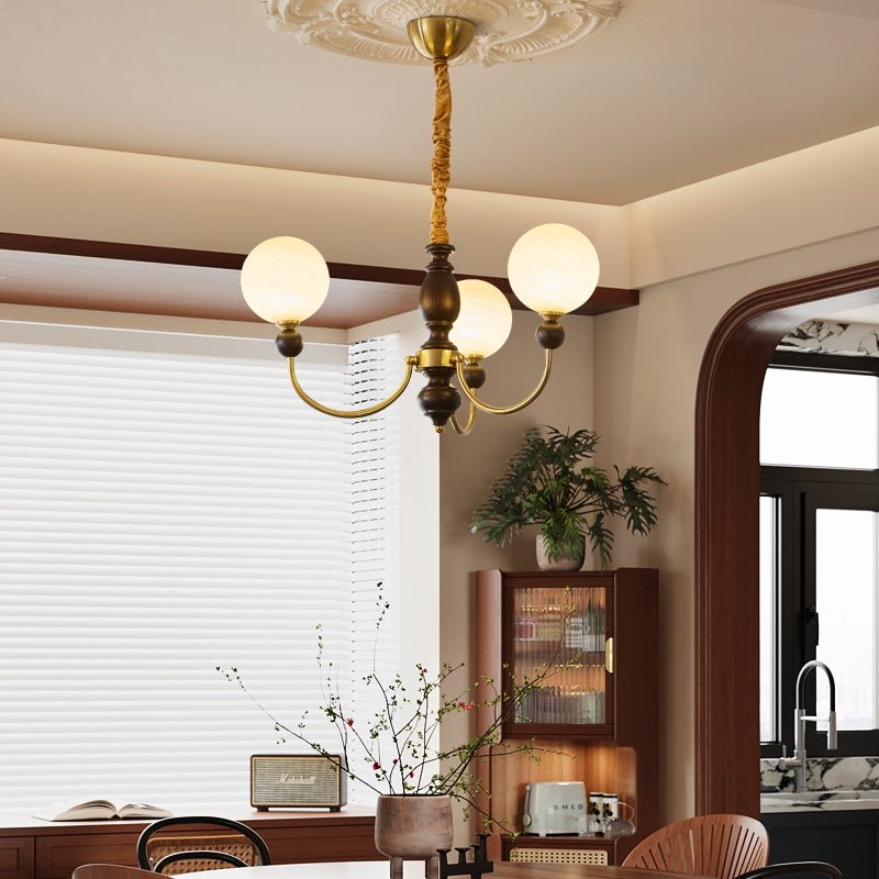 Syvineth Premium-Holz-Kronleuchter-Letslighting