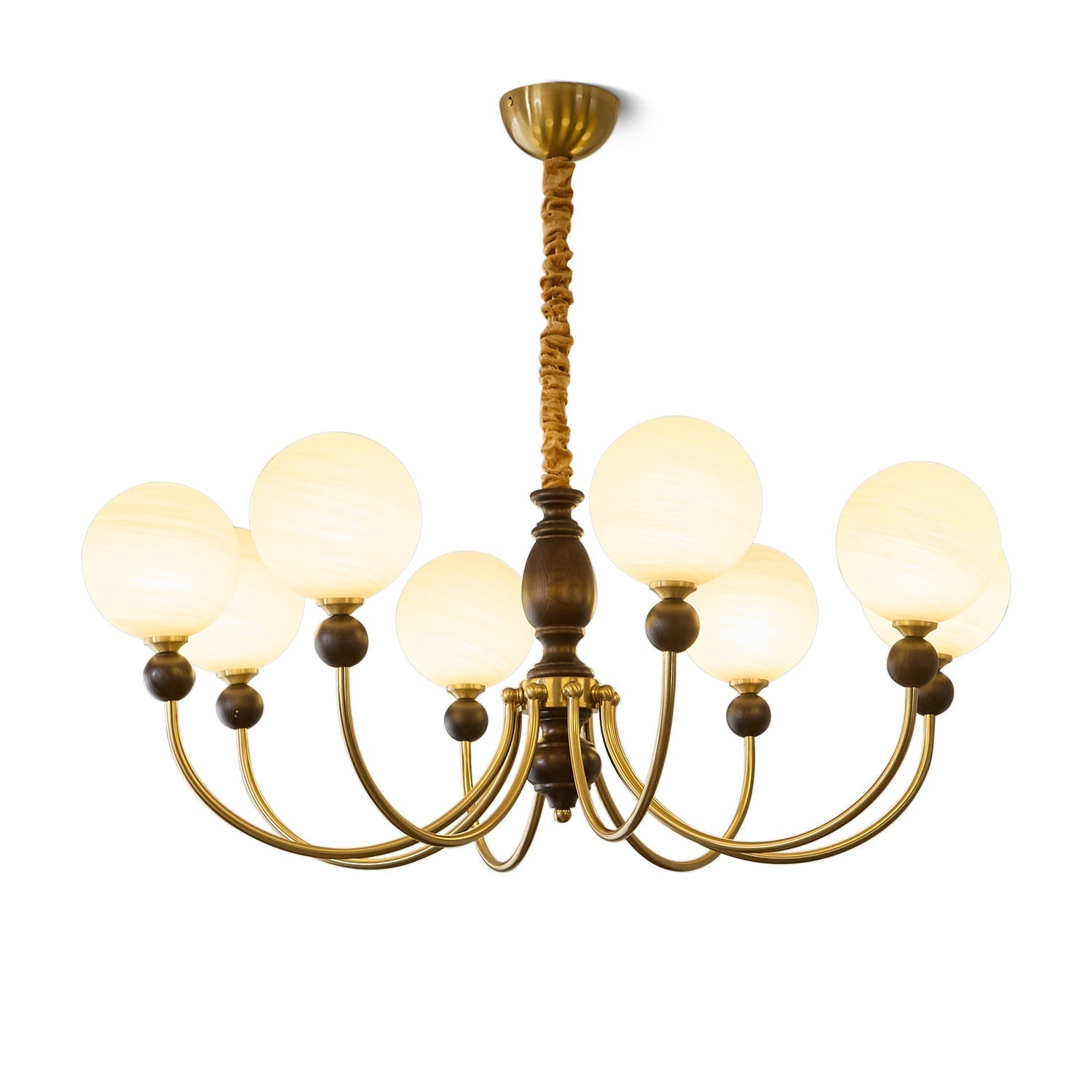 Syvineth Premium-Holz-Kronleuchter-Letslighting