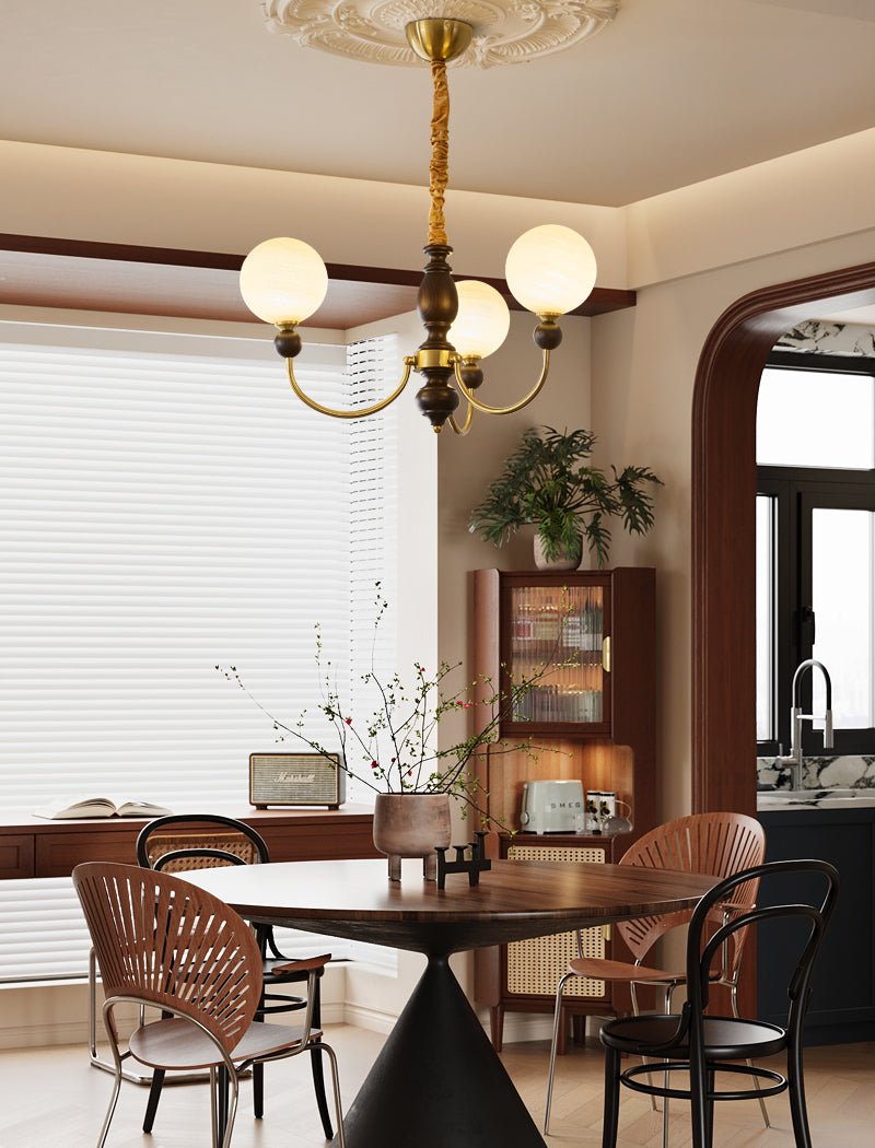 Syvineth Premium-Holz-Kronleuchter-Letslighting