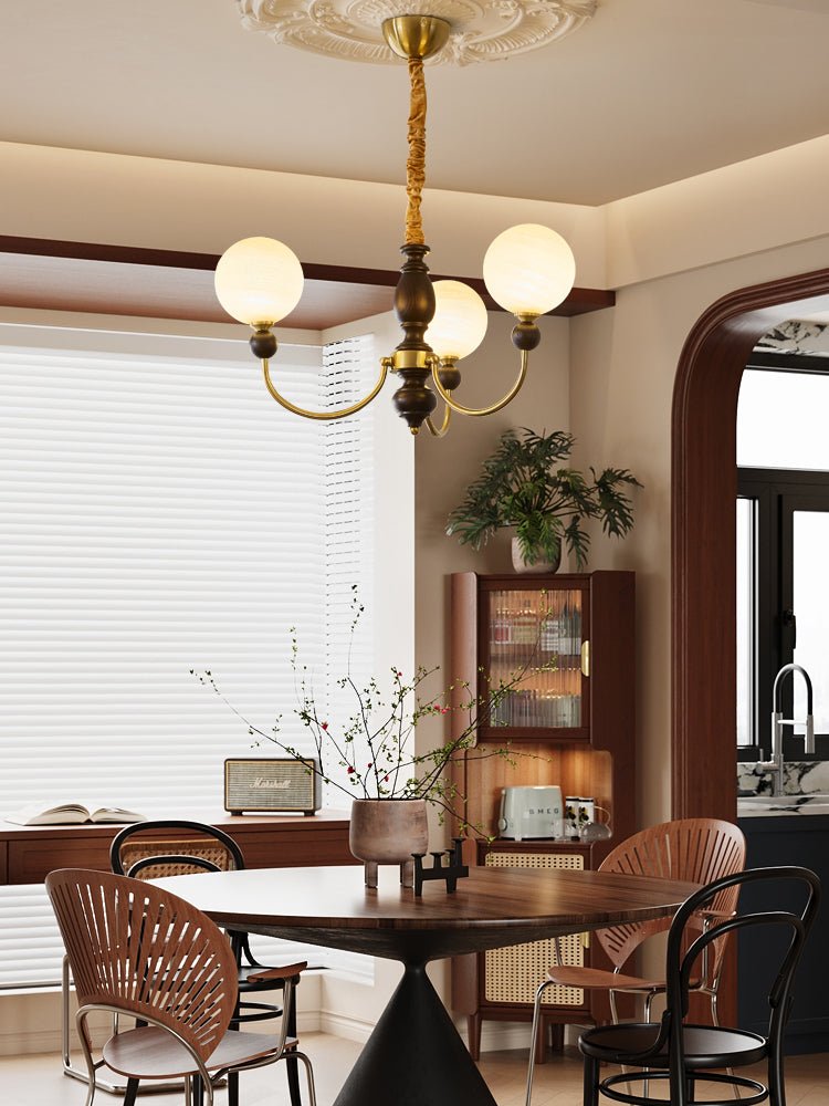 Syvineth Premium-Holz-Kronleuchter-Letslighting
