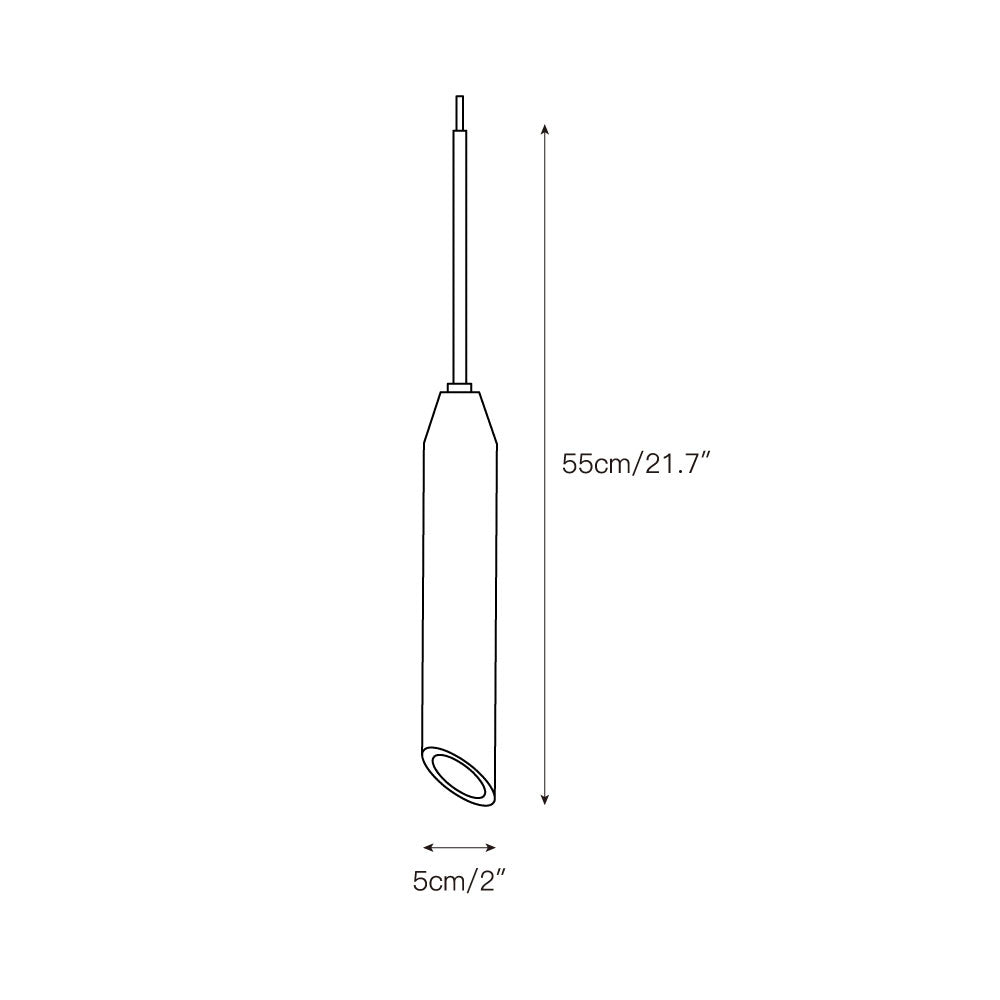 Arise Modern Minimalist Marble Travertine Pendant Lamp - Letslighting