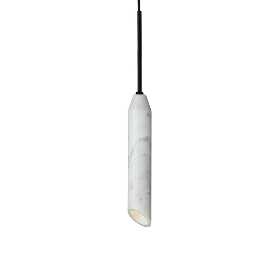 Arise Modern Minimalist Marble Travertine Pendant Lamp - Letslighting