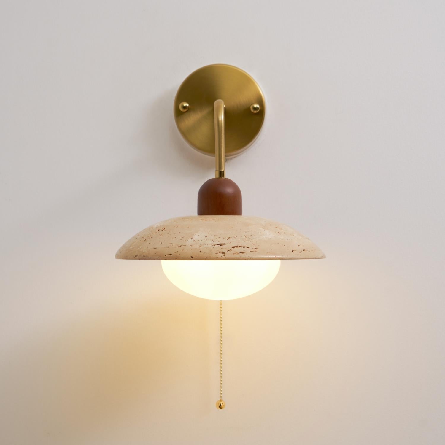 Cavone Travertine Wall Sconce - Letslighting