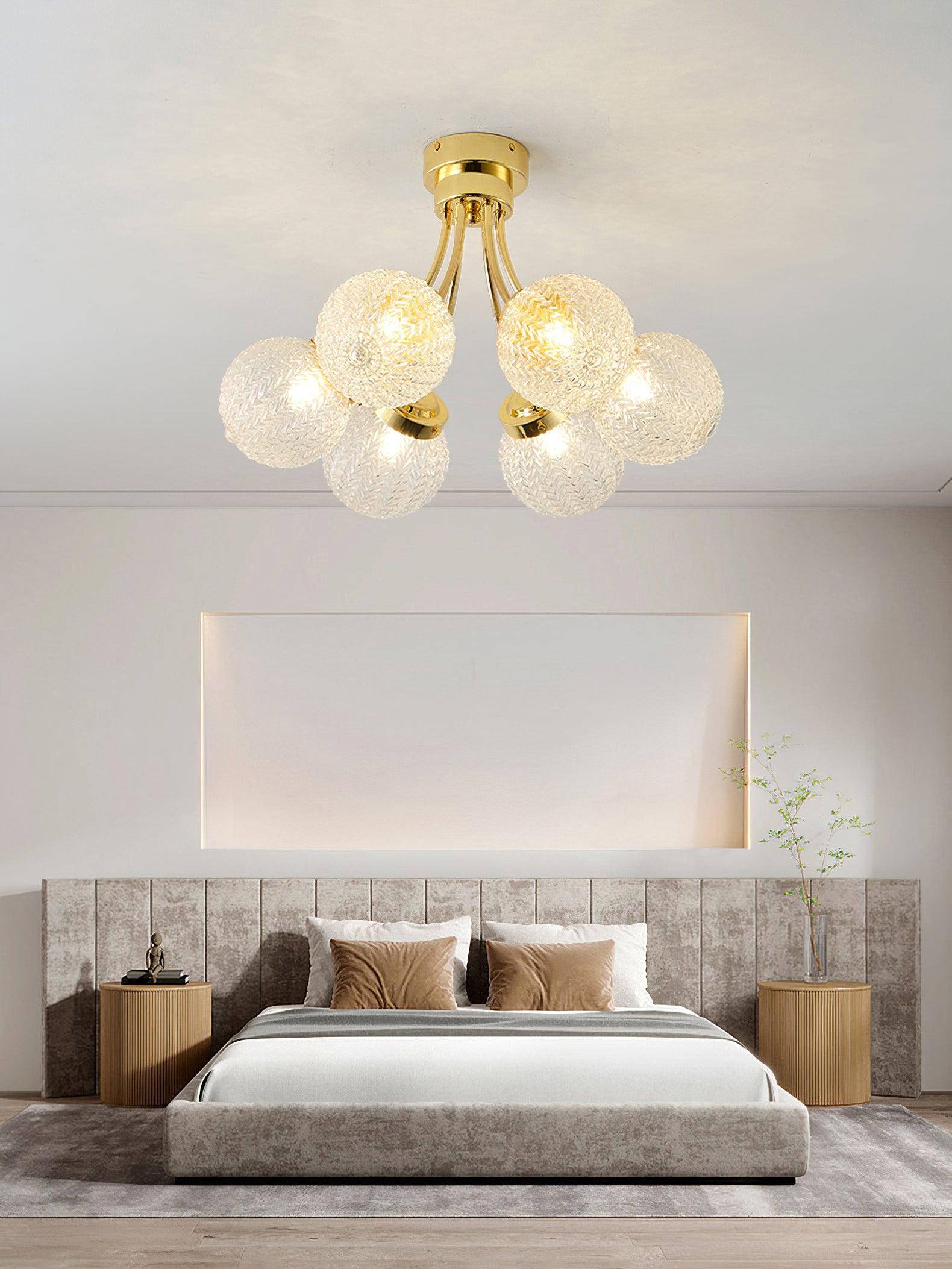 Gloriare Elegante Vintage-Deckenleuchte aus Glas-Letslighting