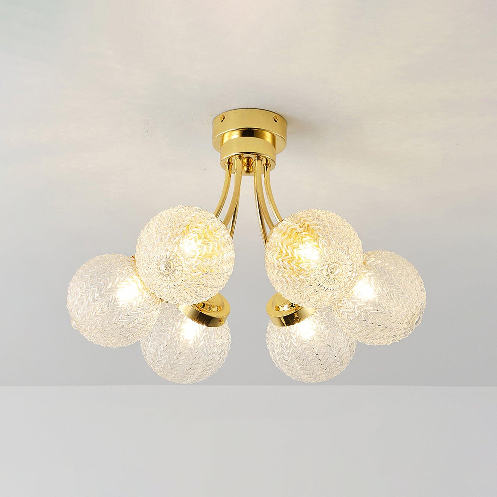 Gloriare Elegante Vintage-Deckenleuchte aus Glas-Letslighting