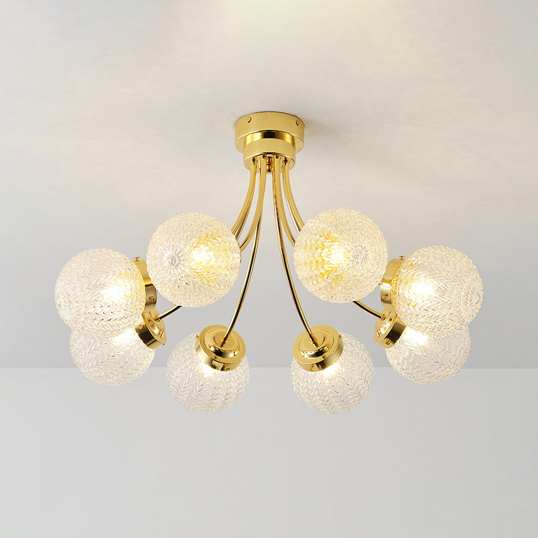 Gloriare Elegante Vintage-Deckenleuchte aus Glas-Letslighting
