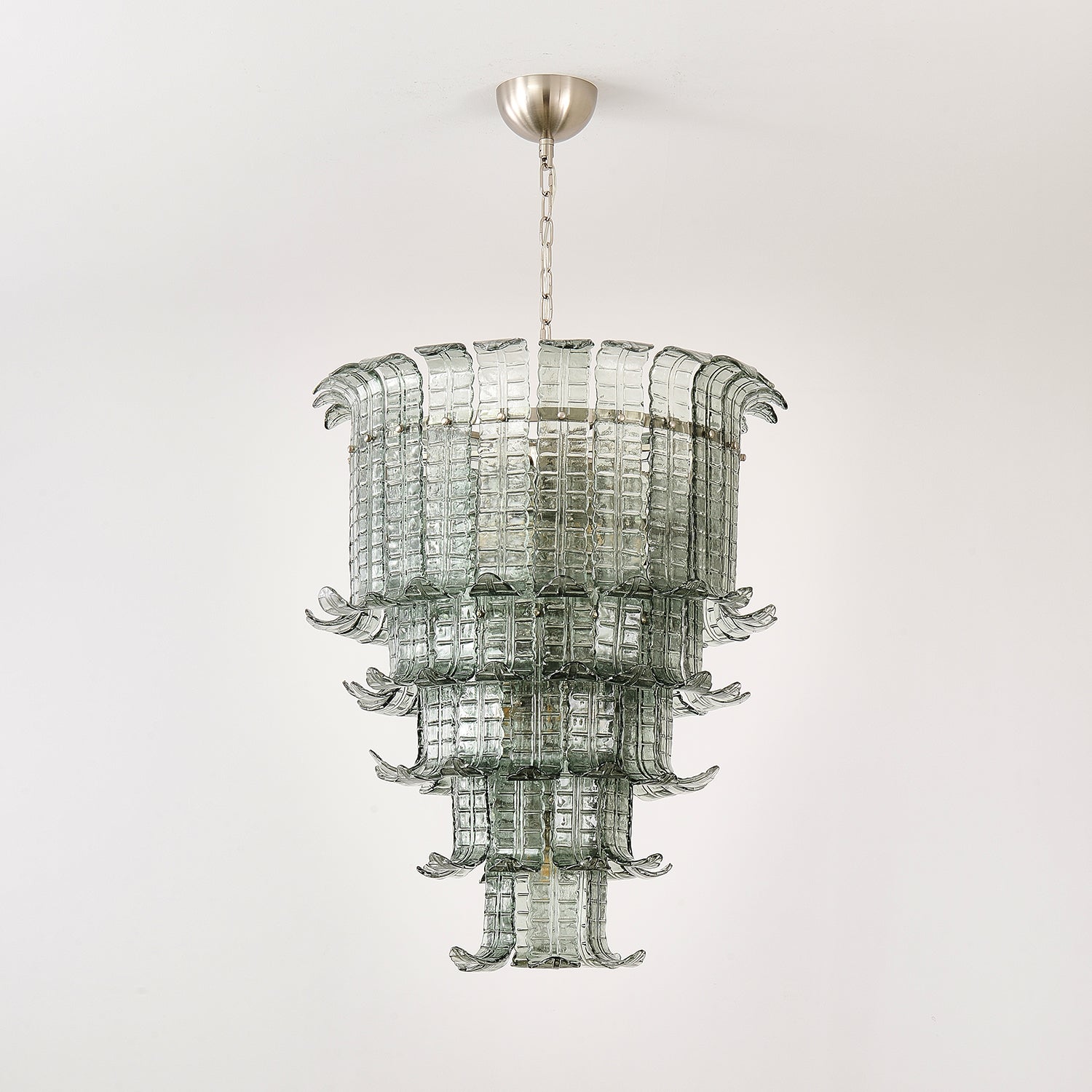Aurora Chandelier Cascade Murano Glass Tiered Vintage - Neutralighting