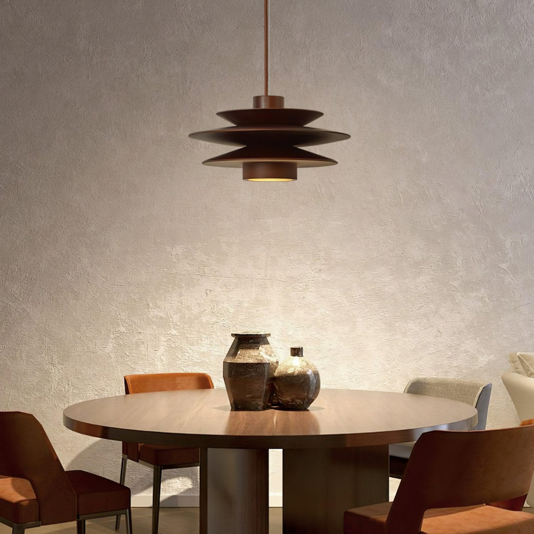 Eldora Holz Retro Pendelleuchte-Letslighting