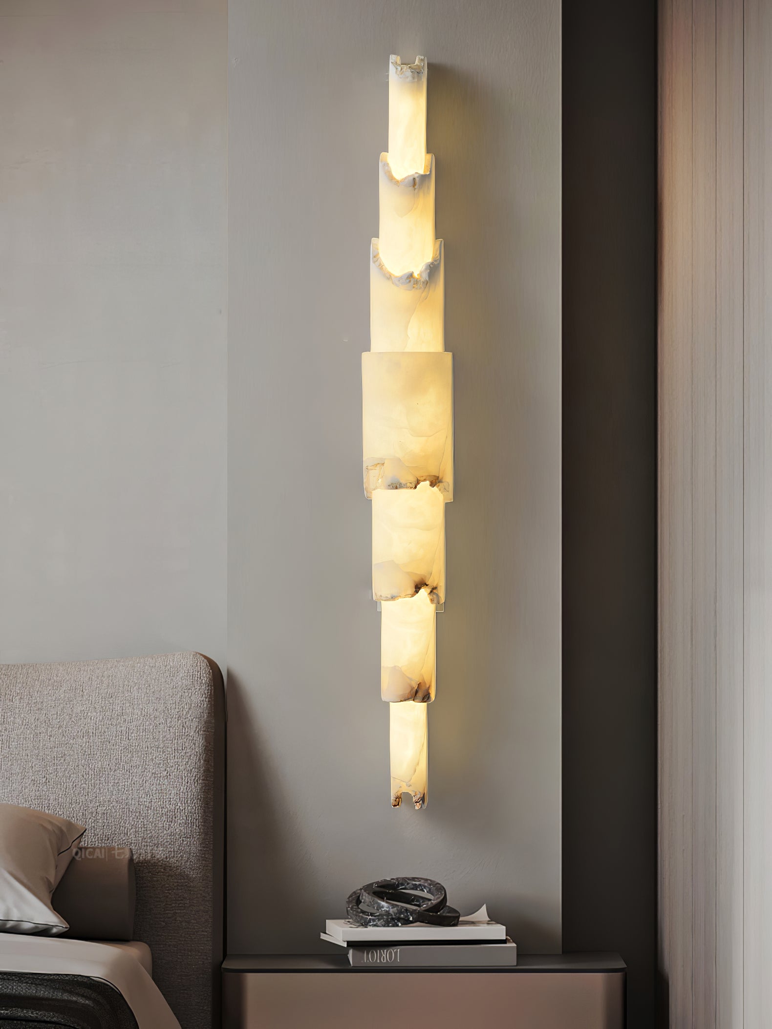 Elara Multi-layer Alabaster Wall Light - Neutralighting