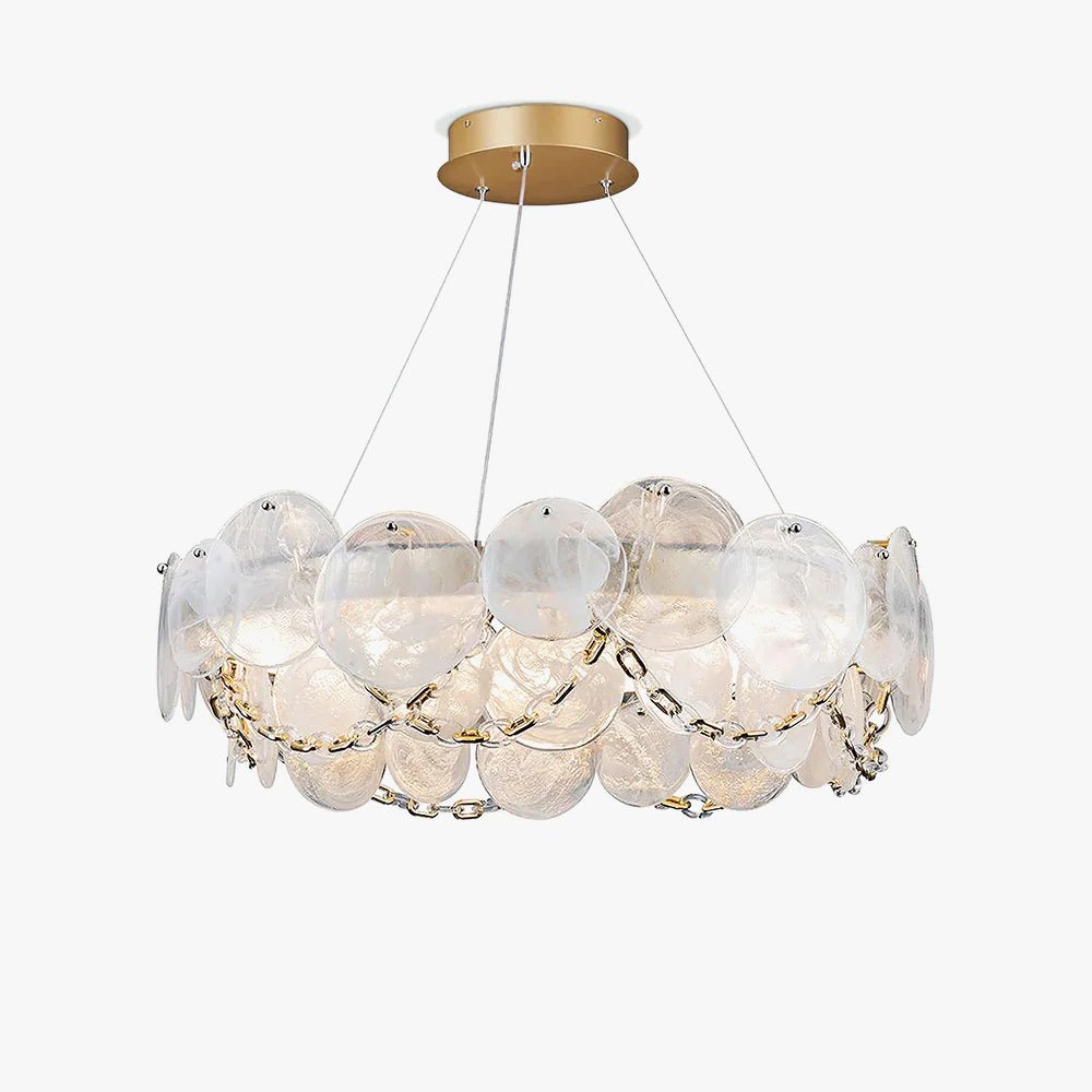 Ruby Luxus-Glas-Kronleuchter-Letslighting