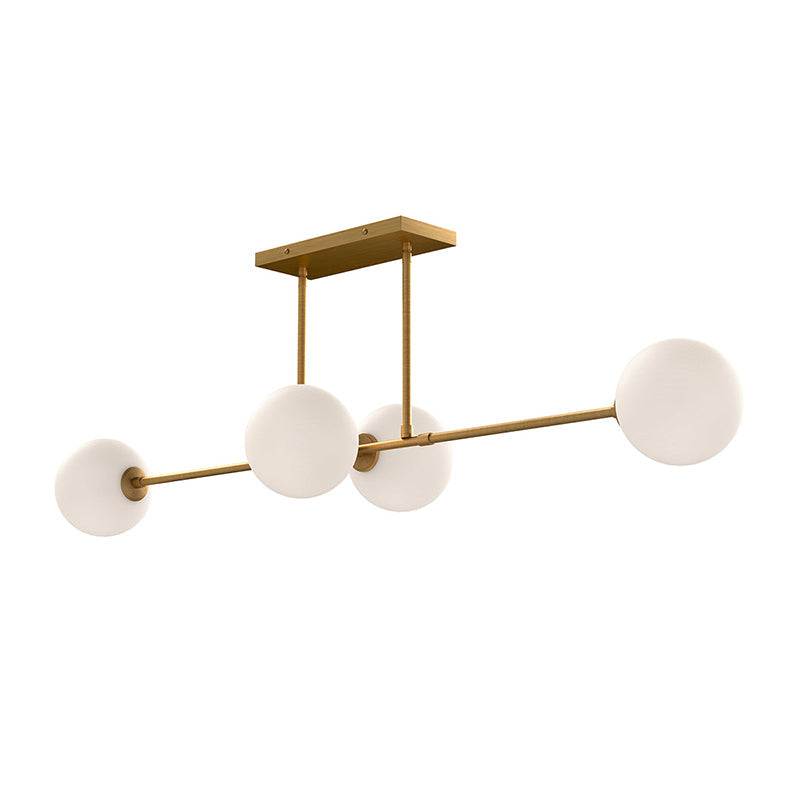 Glint Linear Mid-Century Glas Pendelleuchte-Letslighting