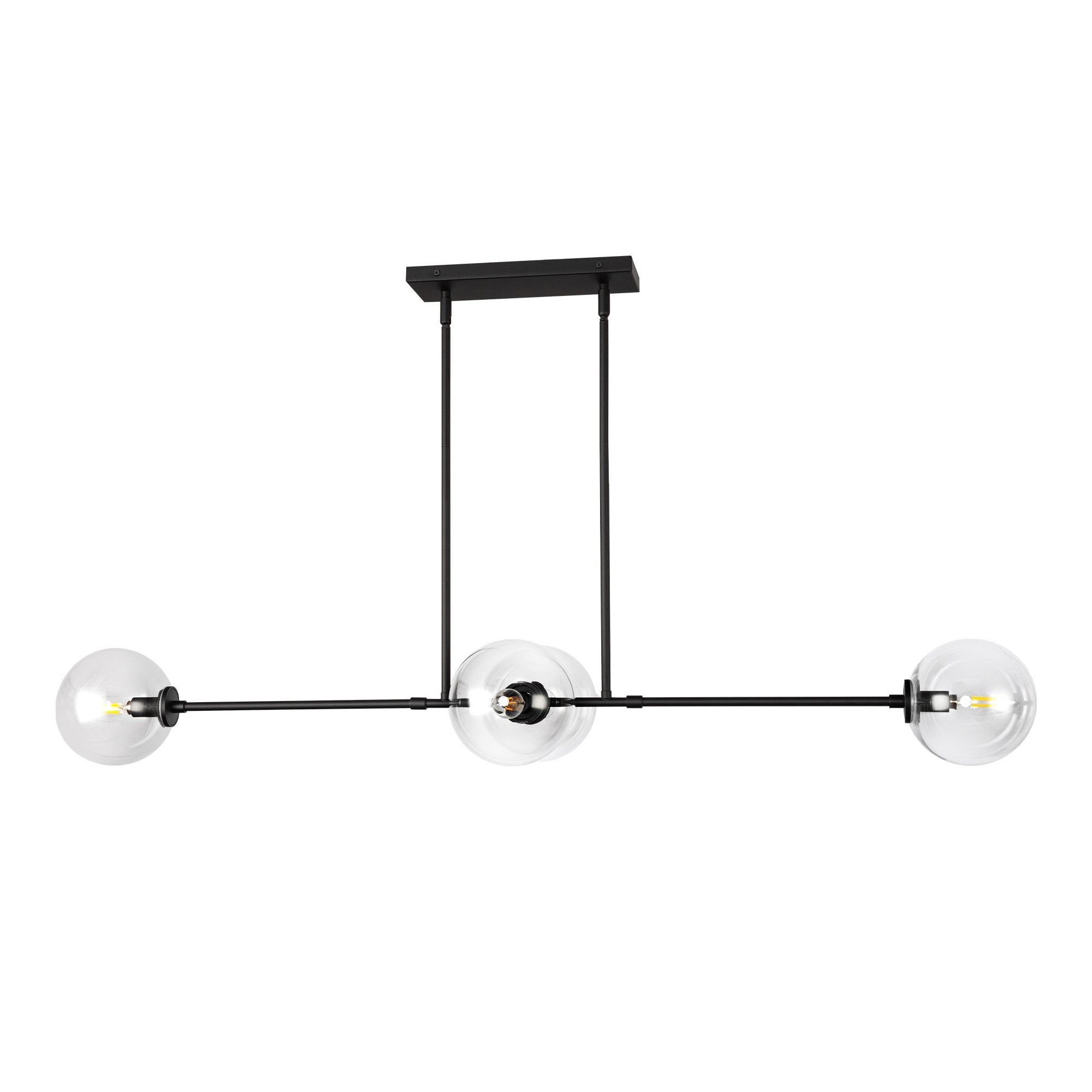 Glint Linear Mid-Century Glas Pendelleuchte-Letslighting