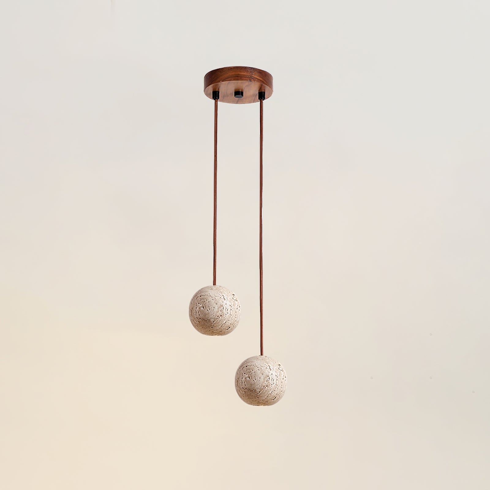 Trio Travertine Pendant Light - Neutralighting