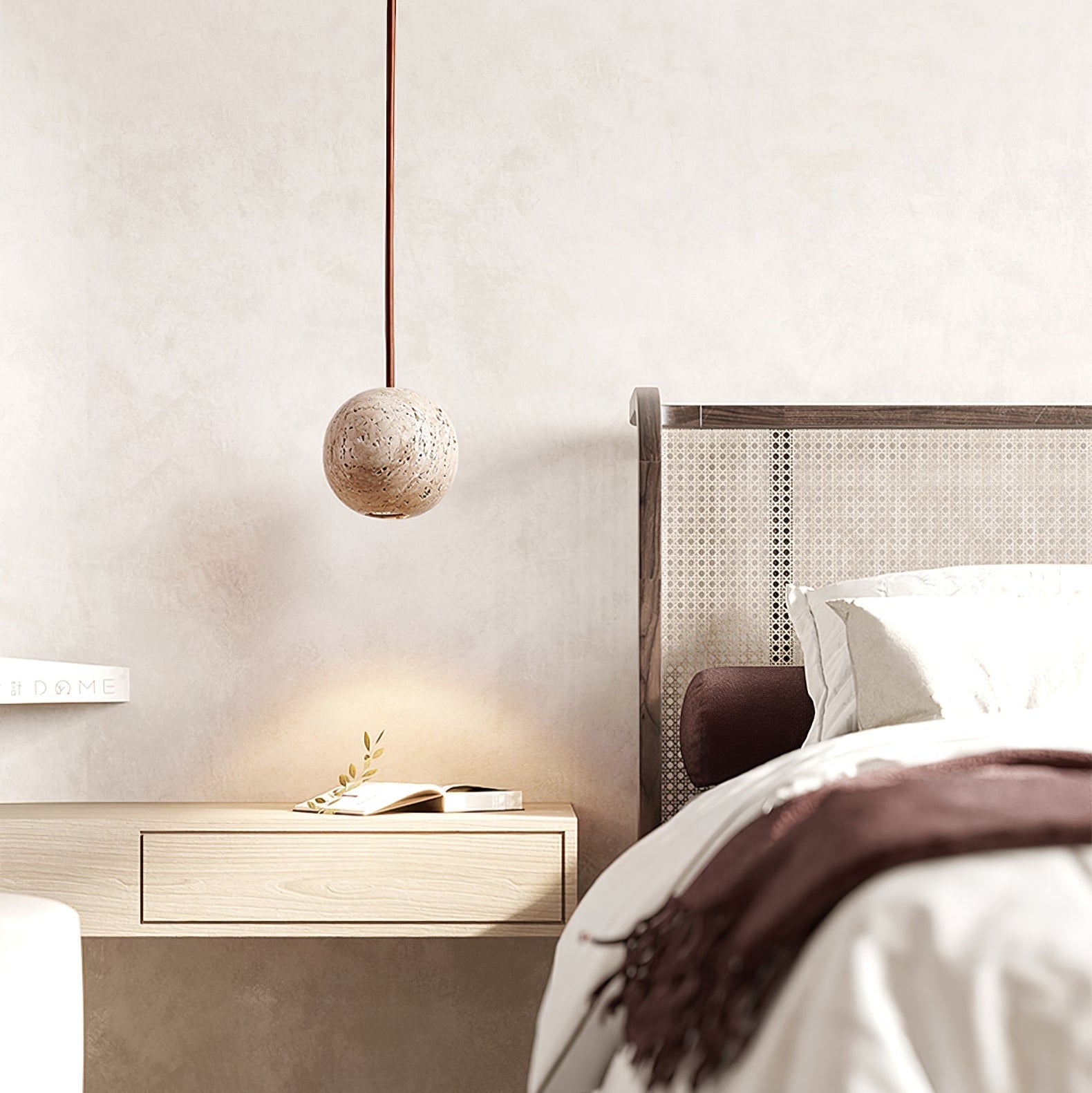 Trio Travertine Pendant Light - Neutralighting