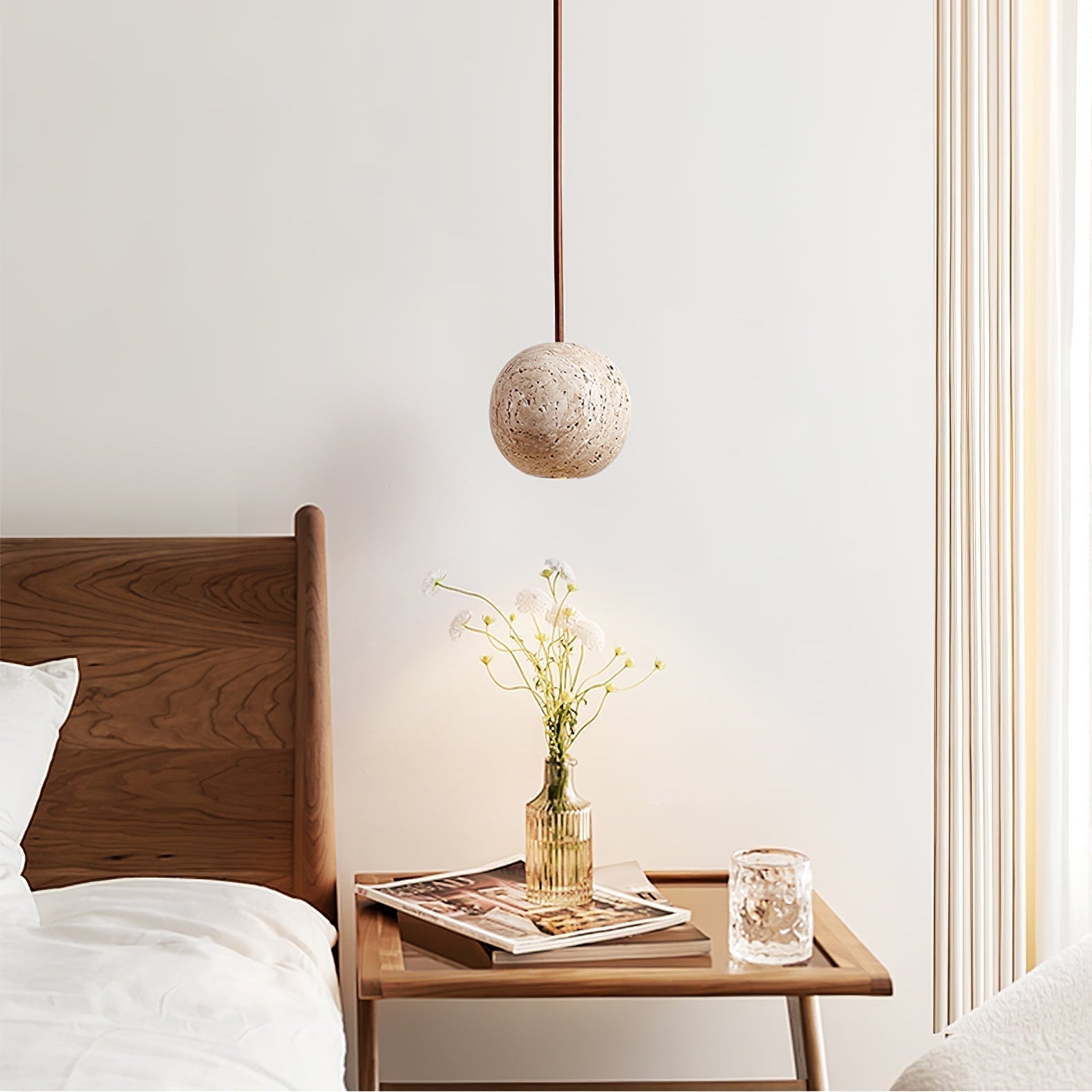 Trio Travertine Pendant Light - Neutralighting