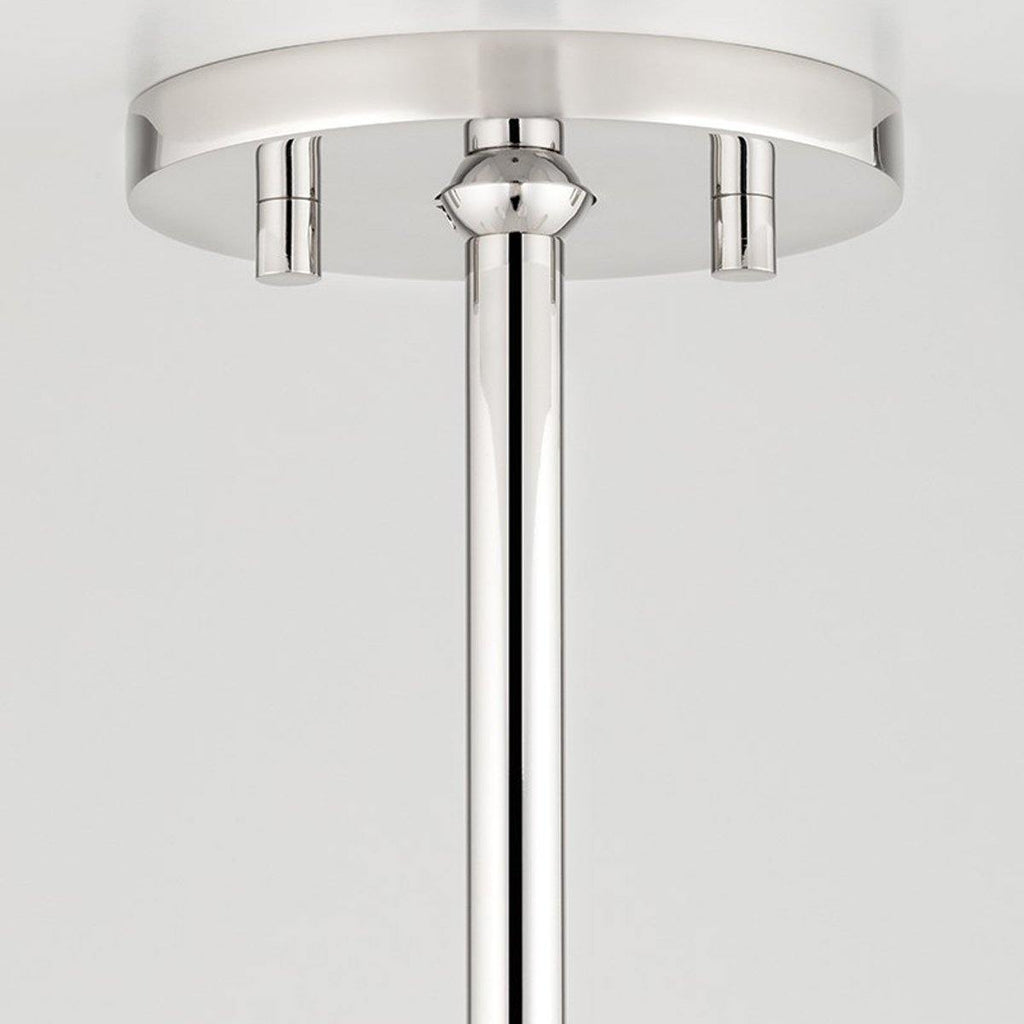 Haven Vintage Mid-Century Messing-Stoff-Kronleuchter-Letslighting