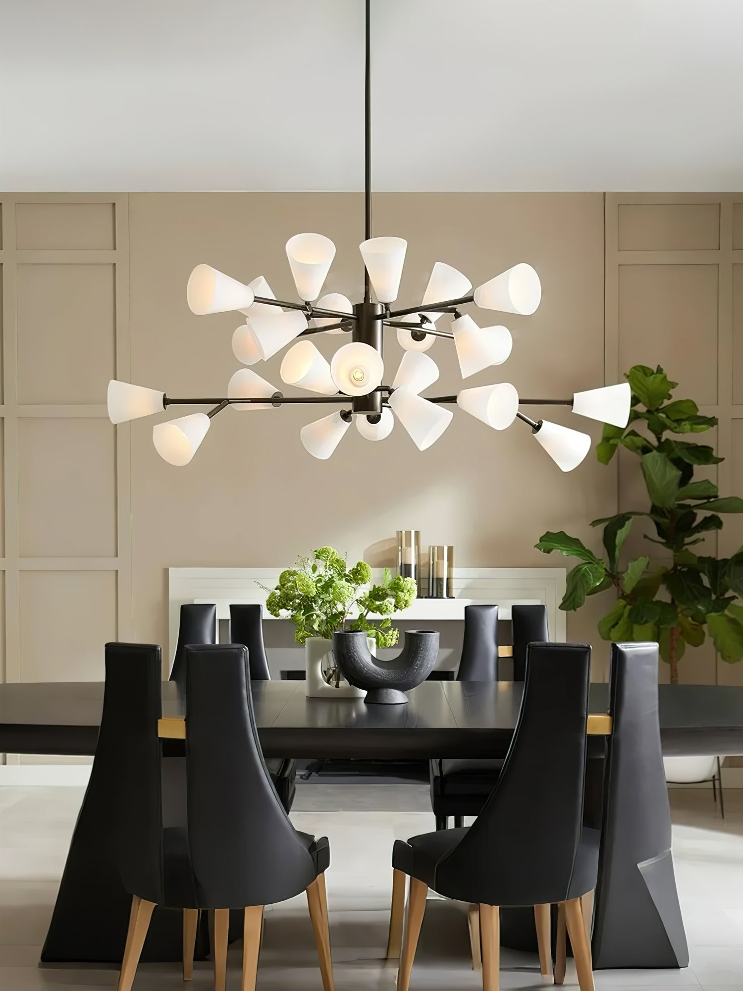 Lily Luxus-Glas-Kronleuchter-Letslighting