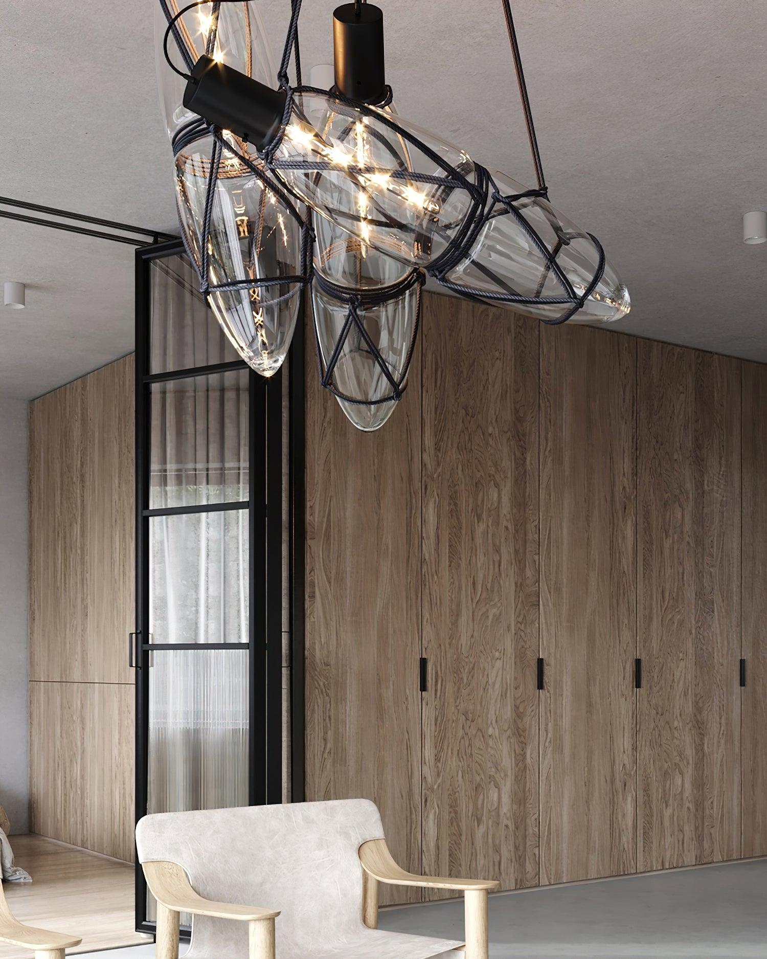 Avlireth Individuelle Kreativität Flaschenglas Pendelleuchte-Letslighting