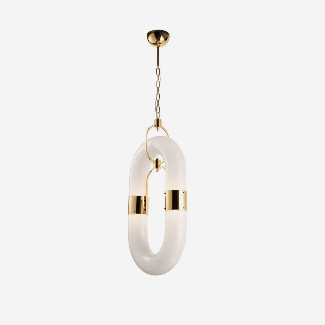 Flamara Moderne Pendelleuchte Edelstahl Kettendesign-Letslighting
