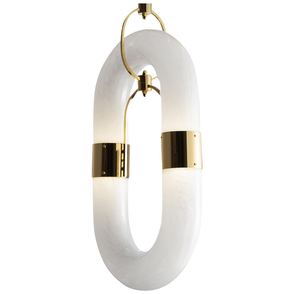 Flamara Moderne Pendelleuchte Edelstahl Kettendesign-Letslighting