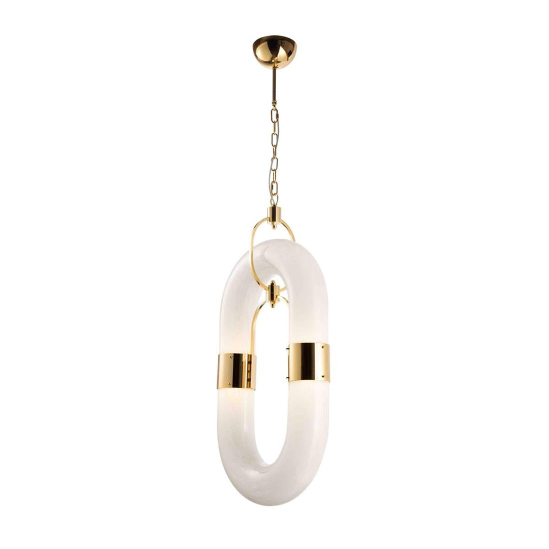 Flamara Moderne Pendelleuchte Edelstahl Kettendesign-Letslighting