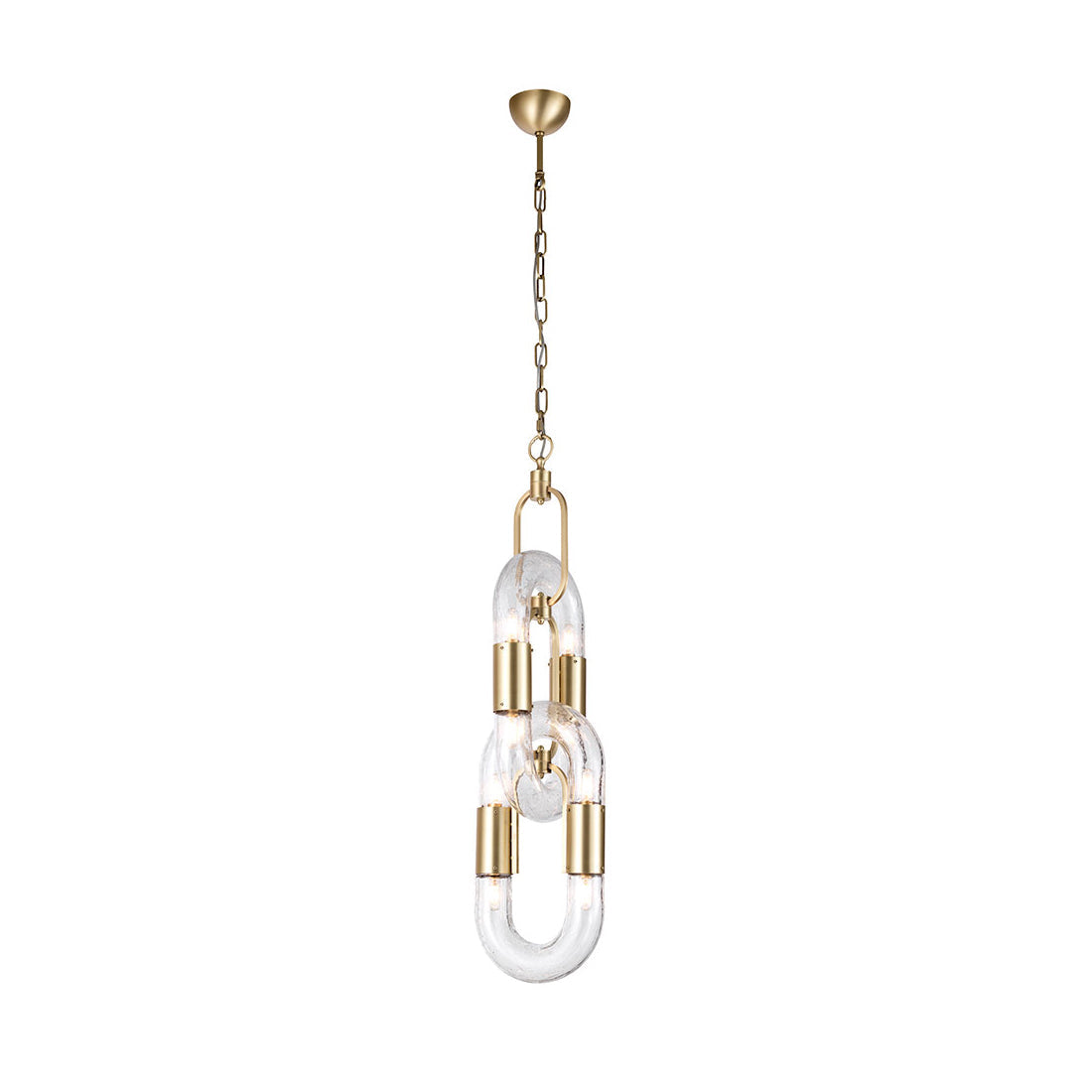Flamara Moderne Pendelleuchte Edelstahl Kettendesign-Letslighting