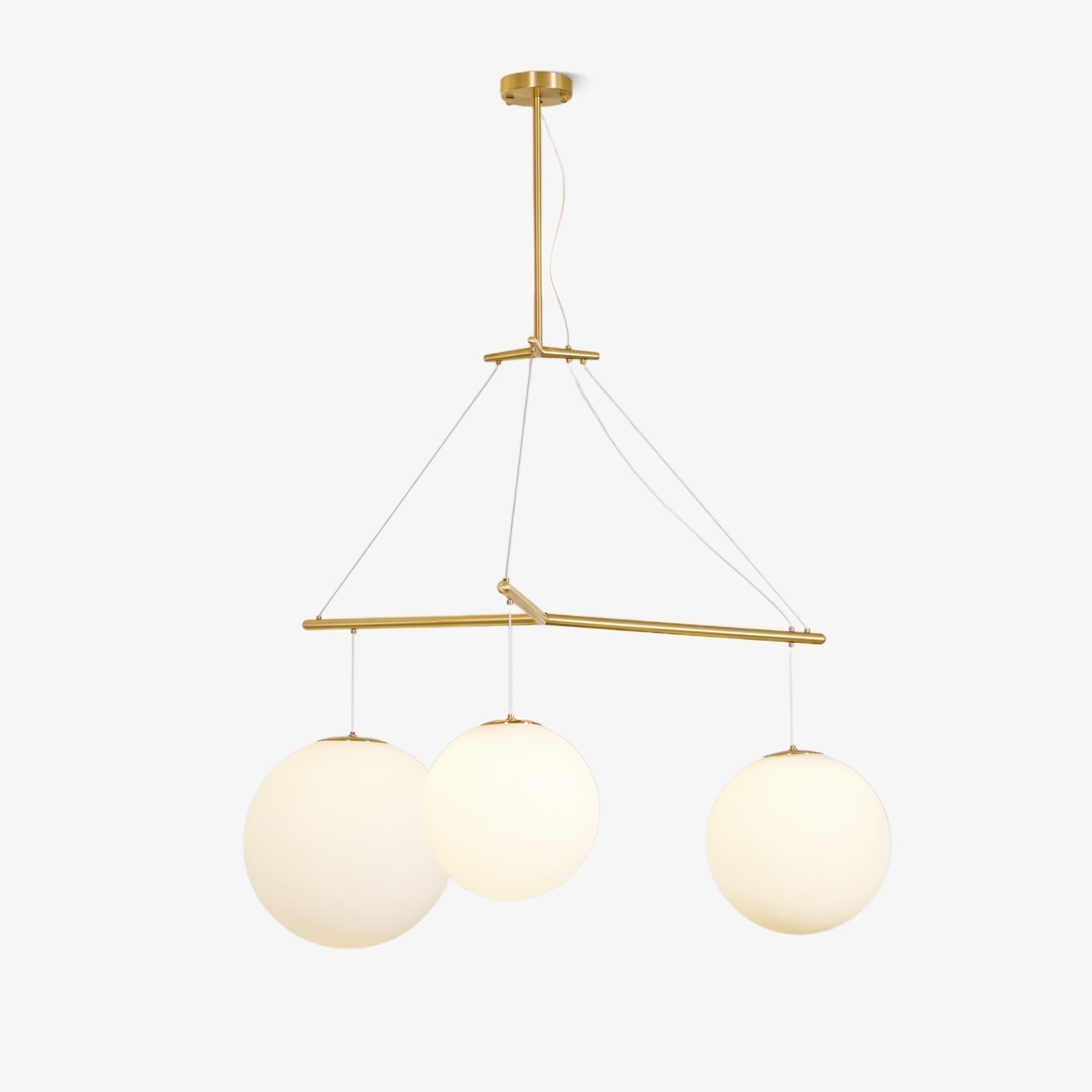 Triad Minimalistisch Glas Pendelleuchte-Letslighting