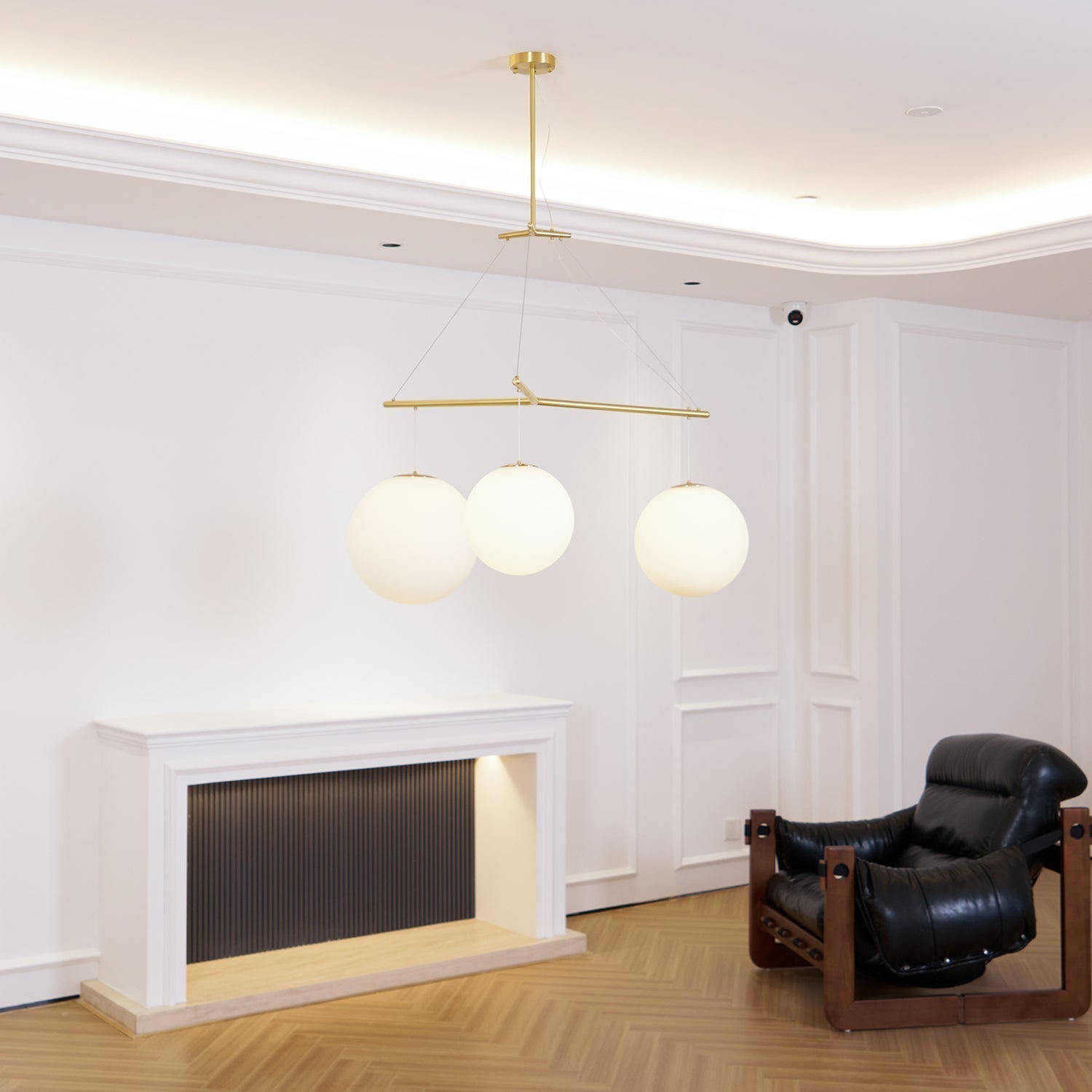 Triad Minimalistisch Glas Pendelleuchte-Letslighting