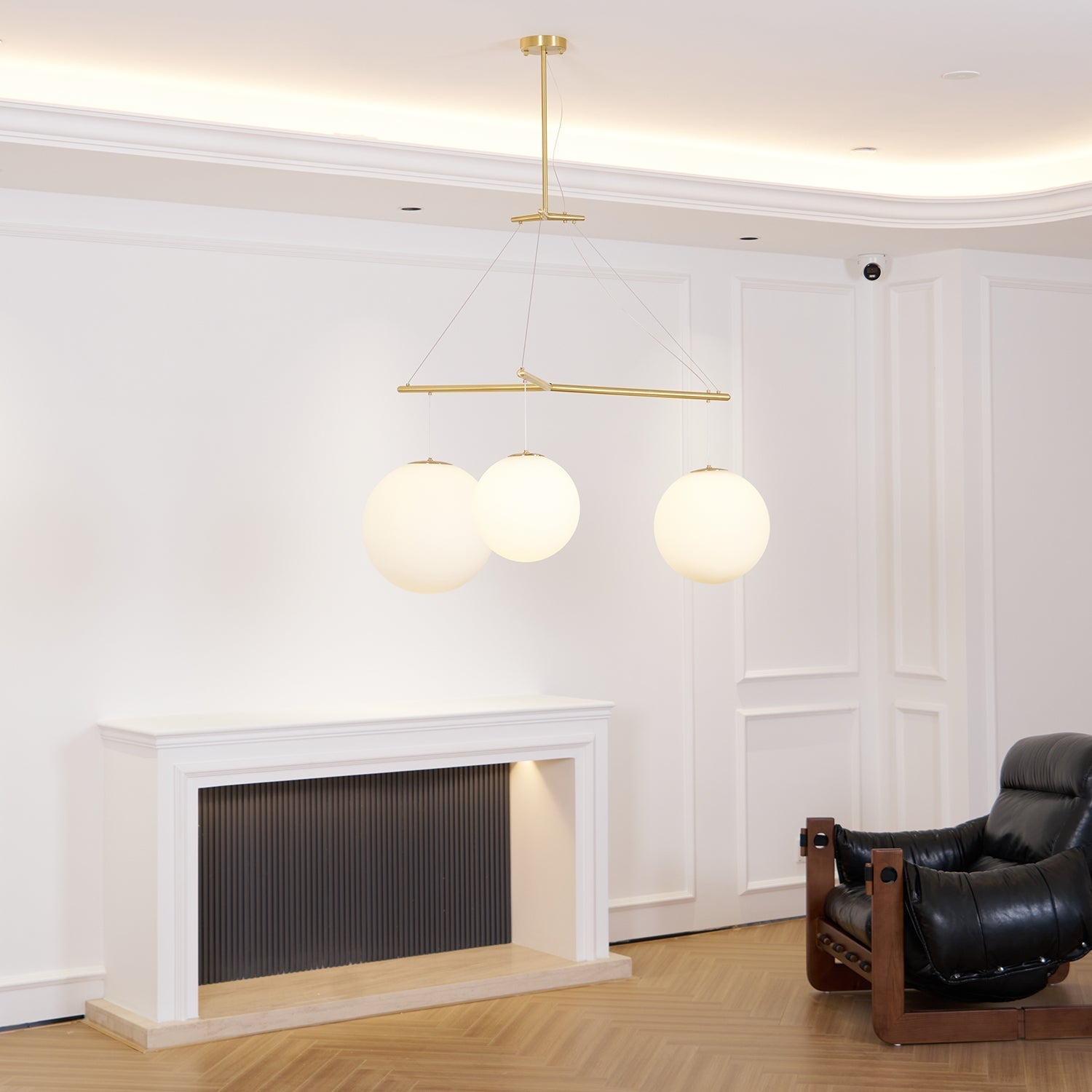 Triad Minimalistisch Glas Pendelleuchte-Letslighting