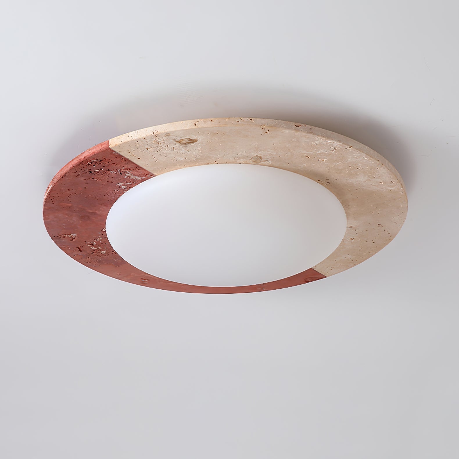 Zeraeos Travertine Ceiling Light - Neutralighting