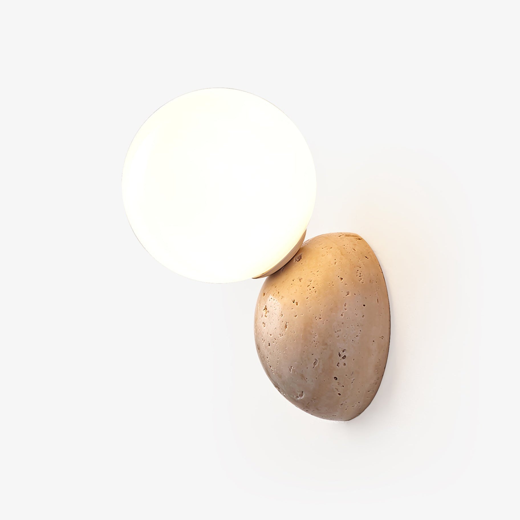 Cethair Travertine Wall Light - Neutralighting