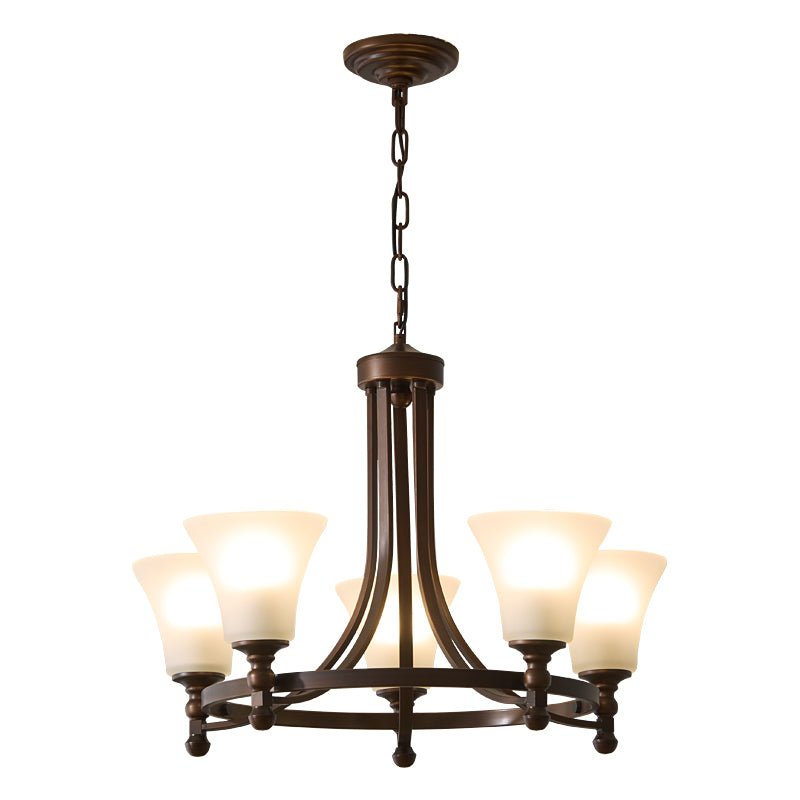 Celestine Traditionelle Eleganz Vintage Glow Kronleuchter-Letslighting