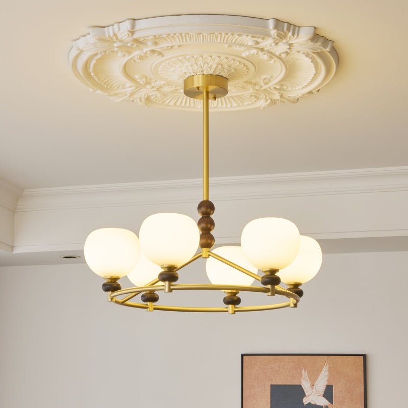 Nydoriel Premium Nordic Art Holz-Kronleuchter-Letslighting