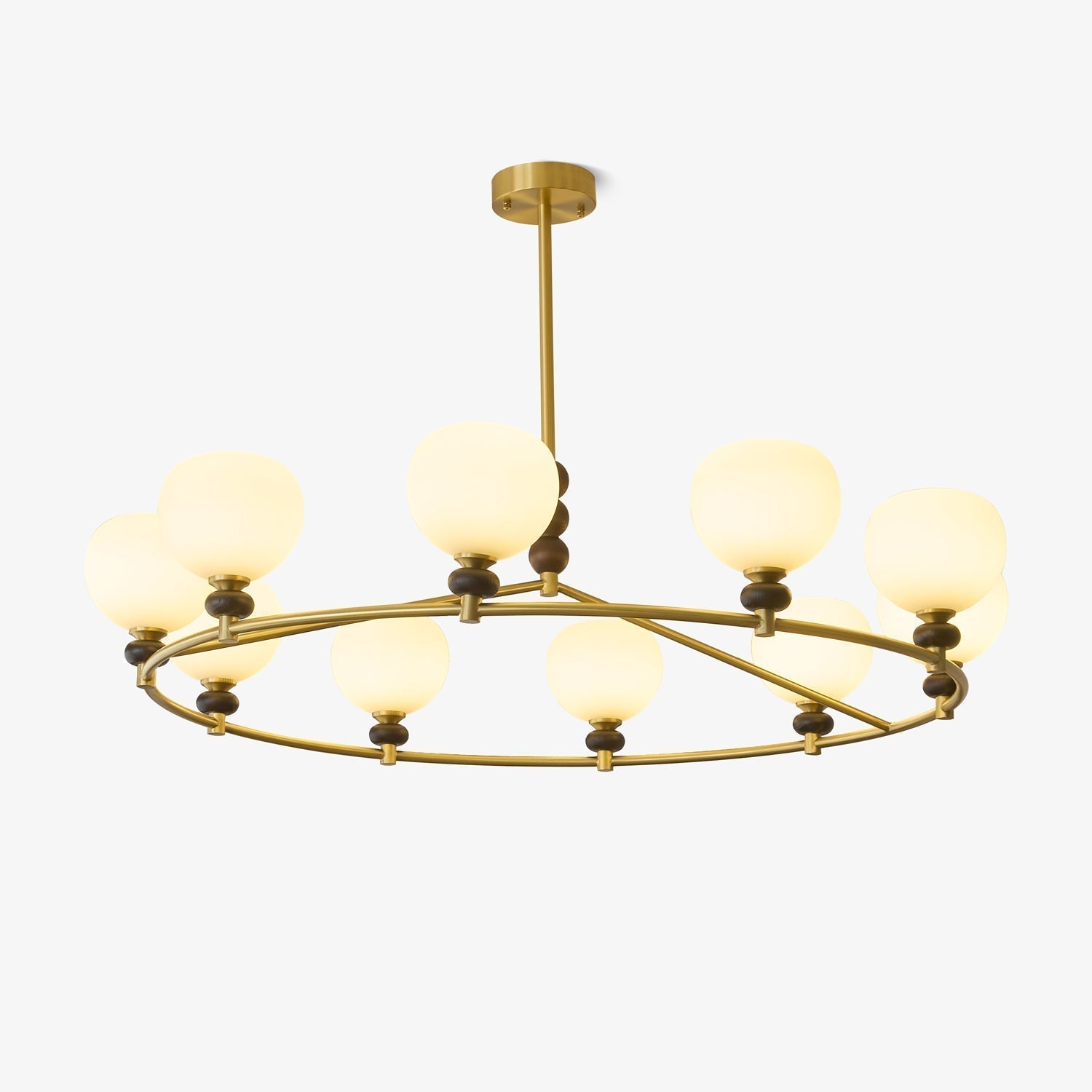 Nydoriel Premium Nordic Art Holz-Kronleuchter-Letslighting